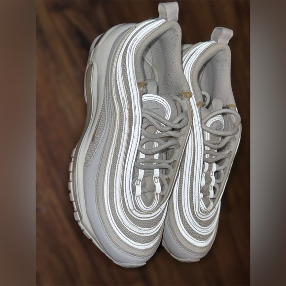 Nike Shoes - Nike Air Max 97 Cream White Sneakers –‎ Size 6 Women’s